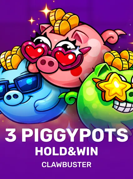 3 Piggypots: Hold&Win game tile