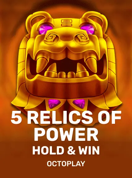 5 Relics of Power: Hold & Win game tile